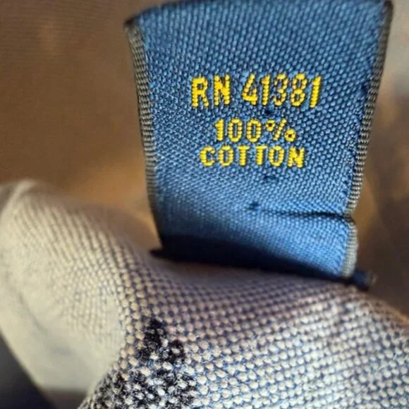 โญ Ralph Lauren XXL Button Down Shirt Blue Lobster Print Short Sleeve Cotton - Picture 3 of 16